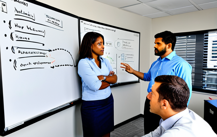 정보보안학 보안 개발 생명주기 - **Image Prompt 1:** "A professional software developer in a modern office setting, working on secure...