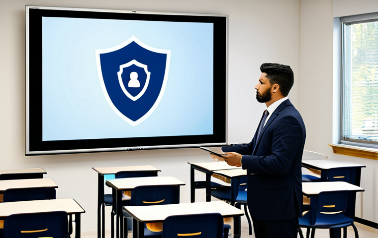 정보보안학 보안 개발 생명주기 - **Image Prompt 2:** "A team meeting in a corporate office discussing information security developmen...