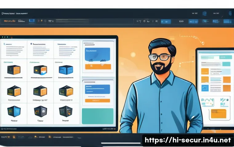 정보보안학 웹 애플리케이션 취약점 - A detailed digital illustration of a secure web application environment showing a developer validati...
